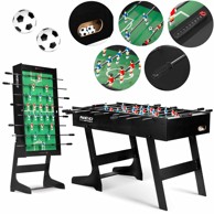 NEO-SPORT Stolni nogomet NS-803 121x61x80 cm, crni