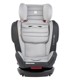 KIKKA BOO Autosjedalica 4FIX Double ISOFIX, siva