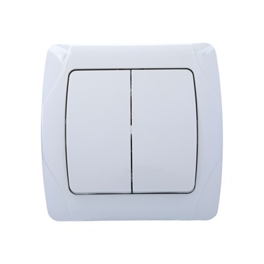 Prekidač podžbukni sklopka serijska Carmen C-002 bijeli