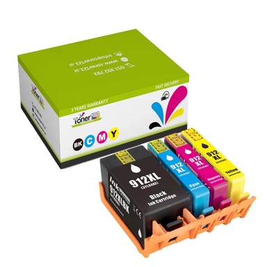 TONER123 Zamjenske tinte komplet HP 912XL / 3YP34AE / HP OfficeJet 8012, 8013, 8014, 8015, 8020, 8022, 8023, 8024, 8025, crna XL, cijan XL, magenta XL, žuta XL