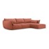 MAZZINI SOFAS Crvena kutna garnitura (desni kut) Vanda, 308x171x85 cm