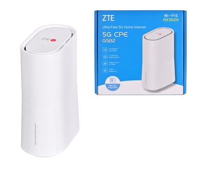 ZTE Router G5B2, Wi-Fi 6, 5G, dual-band, bijeli