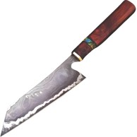 Damaskasti kuhinjski nož Ar-38750 Kiritsuke Kp38750, smeđi