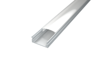 Aluminijski profil ravni 6 mm, 1 m