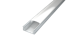Aluminijski profil ravni 6 mm, 1 m