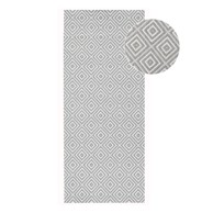 NORTHRUGS Vanjski tepih Karo 80x200 cm, sivi