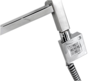 SAPHO Električna grijaća šipka KTX, 400 W, kromirana