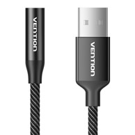 VENTION jednostruka USB vanjska zvučna kartica Gome 0,25 m, crna