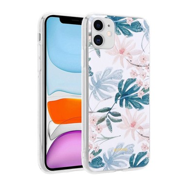 CRONG Maskica Flower za Apple iPhone 11, uzorak 01