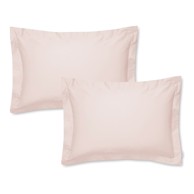 BIANCA Jastučnice 2 kom Oxford 50x75 cm od pamučnog satena Ružičasta