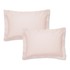 BIANCA Jastučnice 2 kom Oxford 50x75 cm od pamučnog satena Ružičasta