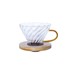 Stakleni aparat za kavu s dripperom 400 ml, set