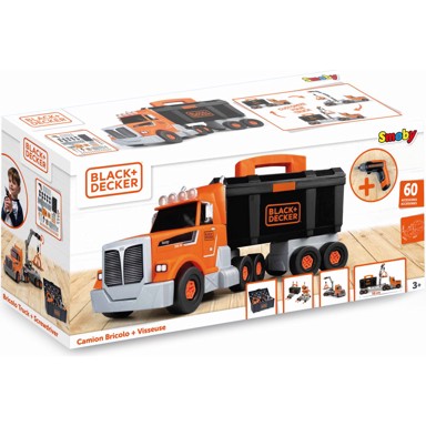 SMOBY Kamion Bricolo Black & Decker, plastični