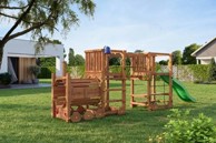 FUNGOO Drveno dječje igralište LOCO EXPRESS