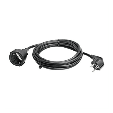 BACHMANN Produžni kabel 220V 2 m crni 341.184