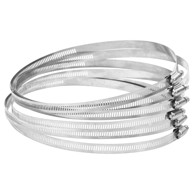 Stezaljke za crijevo 91-165 mm, nehrđajući čelik