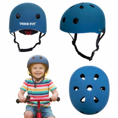 TRIKE FIX Kaciga dječja, LED, veličina M, 55-58 cm, plava