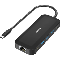 HAMA USB čvorište 00300080, crno