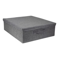 BIGSO Siva kutija za pohranu Underbed