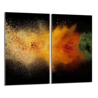 TMK Staklena zaštita za štednjak ili ploču za kuhanje iz dva dijela 30x52, začini