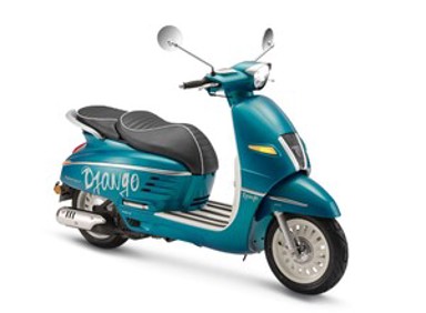 PEUGEOT Skuter Django 125 4T E5 ABS Hot Colours, plava
