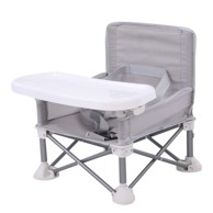 JOJOY Sklopiva dječja stolica za hranjenje s pladnjem i pojasevima Bibiseat prijenosna i kompaktna