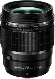 OLYMPUS Objektiv ES-M 2512PRO ED-25 mm, 1:1,2PRO, crni