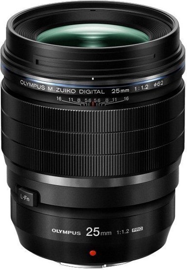 OLYMPUS Objektiv ES-M 2512PRO ED-25 mm, 1:1,2PRO, crni