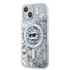 KARL LAGERFELD Liquid Glitter Choupette MagSafe prozirna maskica za Apple iPhone 14