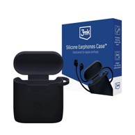 3MK Etui Silicone AirPods Case, AirPods 2, crni