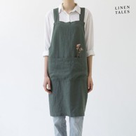 LINEN TALES Lanena pregača Crossback 