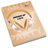 Teka tvrdi uvez A4 visoki karo 96L 60g Educa