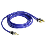 INLINE Kabel RCA/jack, 2x RCA to 3.5mm - 2m