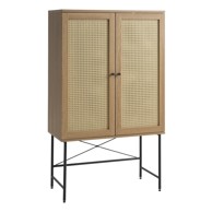 UNIQUE FURNITURE Ormarić u dekoru hrasta u prirodnoj boji, 80x135 cm Pensacola