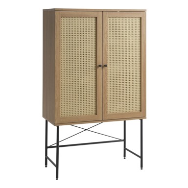 UNIQUE FURNITURE Ormarić u dekoru hrasta u prirodnoj boji, 80x135 cm Pensacola