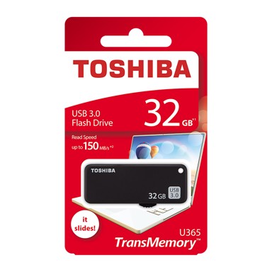 TOSHIBA USB stick YAMABIKO 3.0 32 GB crni U365