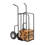 NORTHIX XL kolica za ogrjev, metalna, 60 kg, pneumatske gume