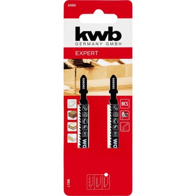 KWB List za ubodnu pilu, set za drvo, 2/1, fini