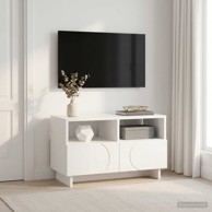 TV stalak 60 x 34,5 x 40 cm od konstruiranog drva, bijeli