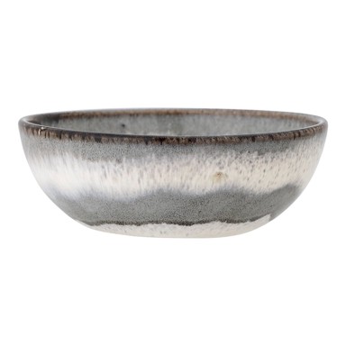 BLOOMINGVILLE Siva zdjelica od kamenine 525 ml Paula 