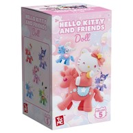 HELLO KITTY & FRIENDS Sanrio Equestrian Series Blind Box, 5 cm