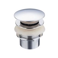 SINK SOLUTION Klik-klak kupaonsko grlo bez pomoćnog prelijeva, krom