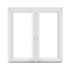 SAMOPEV PVC prozor 70 120x120 Low.e otkopno/zaokretni 2 krila UW1,3 L, antracit