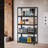 MODERNHOME Metalna polica, 180 x 90 x 40 cm, 5 polica, nosivost 875 kg