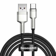 BASEUS USB kabel ztip C, 66 W, 2m, crni