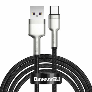 BASEUS USB kabel ztip C, 66 W, 2m, crni