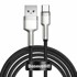 BASEUS USB kabel ztip C, 66 W, 2m, crni