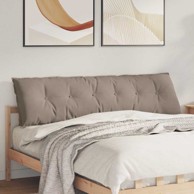 Jastuk za leđa, sivo smeđi, 180 x 50 cm