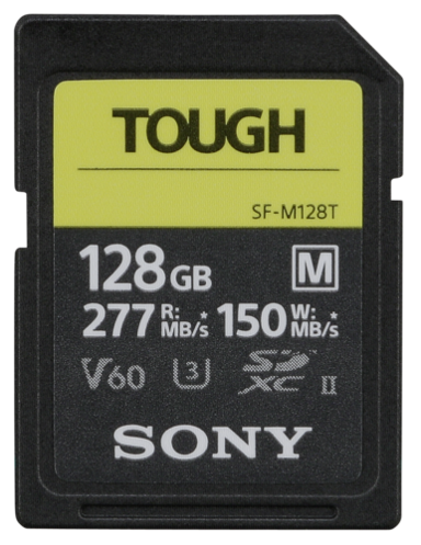 SONY Memorijska kartica M Tough series SF-M128T, 128GB, SDXC, UHS-II, Class 10, U3, V60
