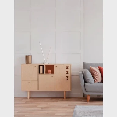 NOVA LUCE Stolna lampa Intec, LED 8W, 3000K, 241lm, bijela